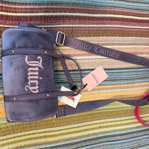 Juicy Couture Purple Barrel Bag